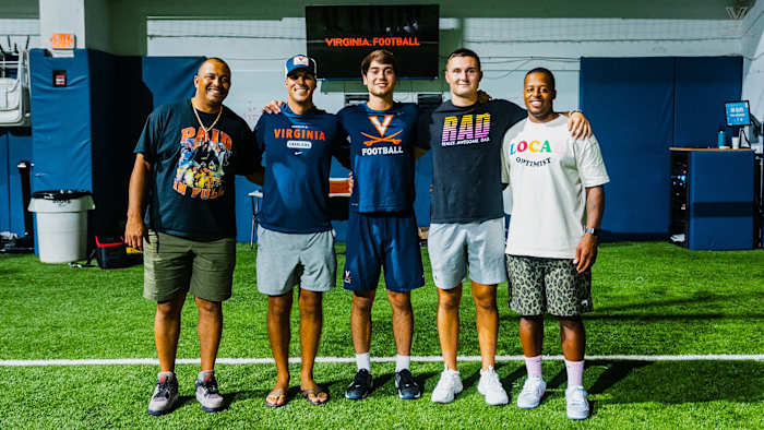 Jared Rayman and Josh Clifford earn scholarships in the Virginia football program.